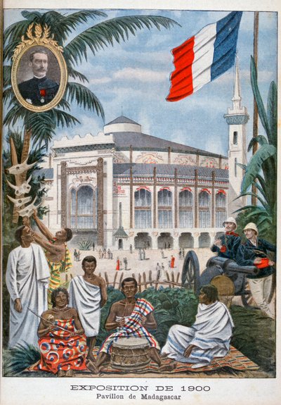 1900 Evrensel Sergisinde Madagaskar pavyonu, Paris, 1900 by Unbekannt