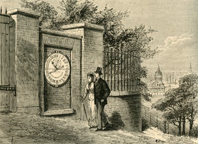 Manyetik Saat, Greenwich Gözlemevi, c1840, c1878. by Unbekannt