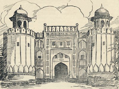 Ana Kapı - Lahor Kalesi, 1936. by Unbekannt