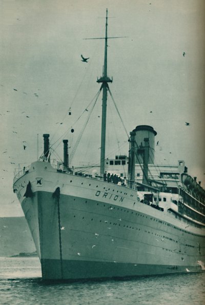 Büyük Geminin Majesteleri - Orion demir atmış, 1937 by Unbekannt