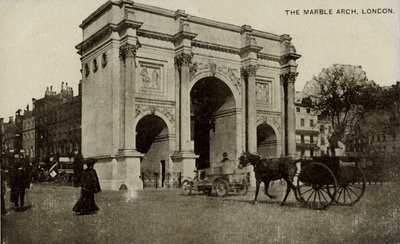 Marble Arch, Londra, 19. yüzyıl sonu - 20. yüzyıl başı. by Unbekannt
