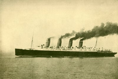 Mauretania Cunard Hattı, 30.696 Ton, c1930. by Unbekannt