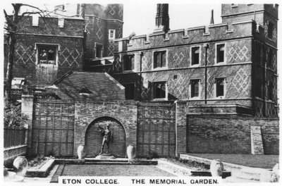 Memorial Garden Eton Koleji, 1936 by Unbekannt