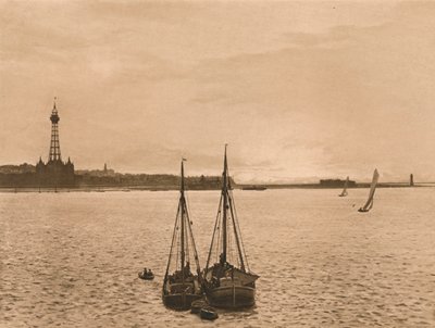 New Brighton'daki Mersey, 1902 by Unbekannt