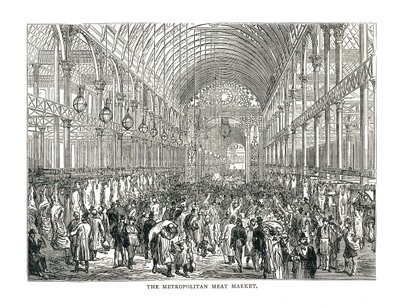Metropolitan Et Pazarı, 1878 by Unbekannt