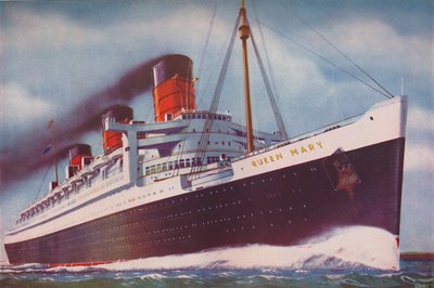 Mighty Atlantic Rekortmen, Queen Mary, 1937 by Unbekannt