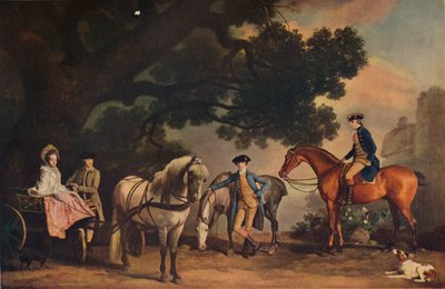 Milbanke ve Melbourne Aileleri, c1796, 1929 by Unbekannt