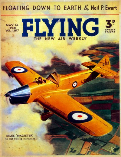 Miles Magister uçağı, 1938 by Unbekannt