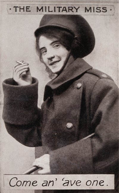 Askeri Bayan - Gel bir ave one., c1914 by Unbekannt