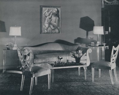 Modern Oturma Odası, 1942. by Unbekannt