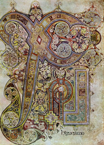Monogram Sayfası, MS 800, 20. yüzyıl by Unbekannt