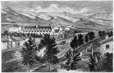 Mormon tapınağı ve Peygamberler Bloğu, Salt Lake City, Utah by Unbekannt
