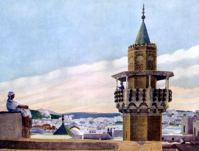 Minaresindeki Müezzinin Mü