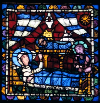 Doğuş, vitray, Chartres Katedrali, Fransa, 1194-1260 by Unbekannt