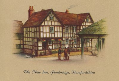 New Inn, Pembridge, Herefordshire, 1939 by Unbekannt