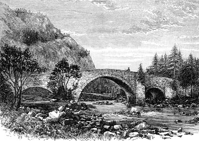 Eski Köprü, Invercauld, İskoçya, 1900 by Unbekannt