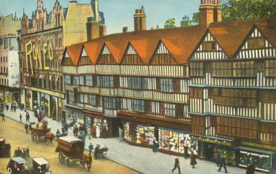 Eski Evler, Holborn, Londra, c1910. by Unbekannt
