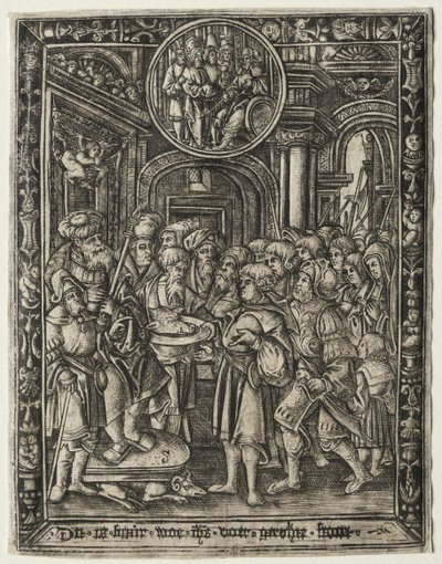Tahtındaki Yaşlı Kral, c. 1520. by Unbekannt