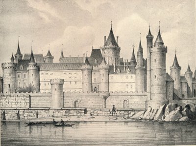 1670 yılında Eski Louvre, 1915 by Unbekannt