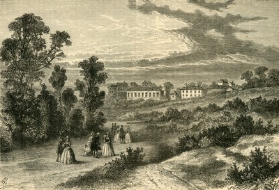 Eski Kuyu Yürüyüşü, Hampstead, yaklaşık 1750, c1876. by Unbekannt