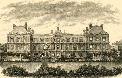 Lüksemburg Sarayı, Paris, 1890. by Unbekannt