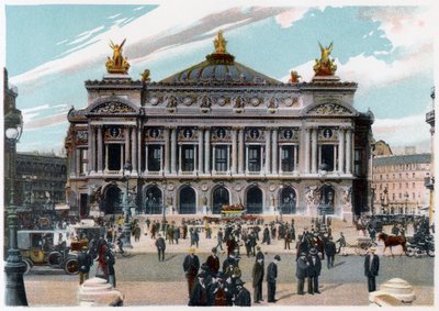 Palais Garnier, Paris, c1900 by Unbekannt