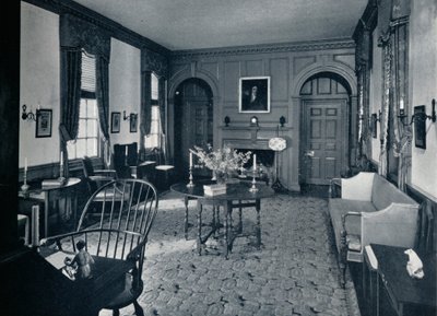 Raleigh Tavern Salonu, c1938 by Unbekannt