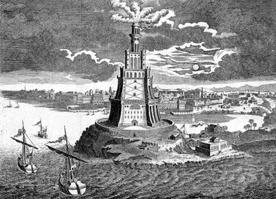 İskenderiye Pharos, 18. yüzyıl by Unbekannt