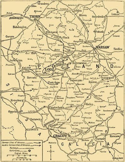 Polonya Seferi, 1914, c1920. by Unbekannt