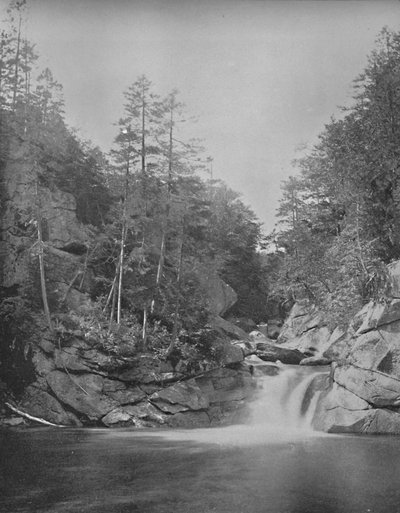 Havuz, Franconia Sıradağları, Beyaz Dağlar, c1897. by Unbekannt