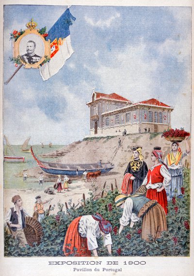 1900 Evrensel Sergisinde Portekiz pavyonu, Paris, 1900 by Unbekannt
