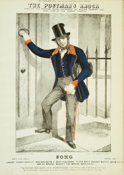Postacılar Knock c1855 . by Unbekannt
