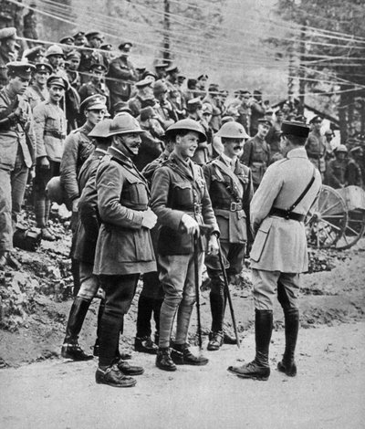 Galler Prensi, İtalyan cephesinde, 1917 by Unbekannt