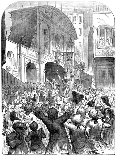Galler Prensi, Temple Bar, Londra, 18. yüzyıl, 19. yüzyıl savaşta başarı içme by Unbekannt