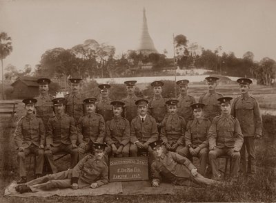 Kraliyet Münster Piyadeleri, Rangoon, Burma, 1913 by Unbekannt
