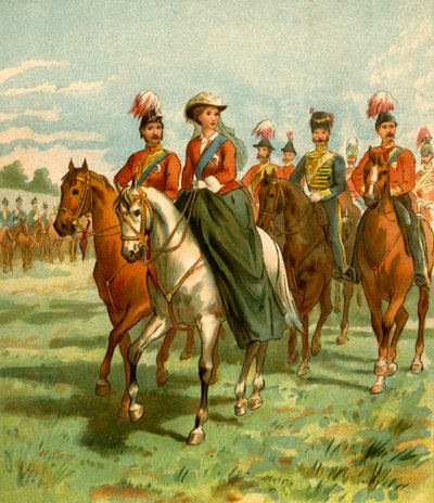 Bir İncelemede Kraliçe ve Prens Eşi, . by Unbekannt