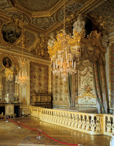 The Queens Bedchamber, The Queens Suite Queen's Grand Daire by Unbekannt
