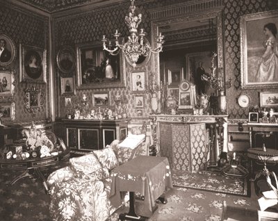 Queens Oturma Odası, Windsor Kalesi, Berkshire, 1894. by Unbekannt