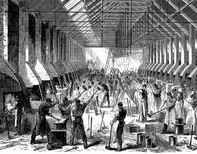 Demiryolu Taşıma Şirketleri işleri, Oldbury, West Midlands, 1869 by Unbekannt