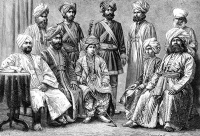 Bahavalpur Raja ve Mahkemesi, 1895 by Unbekannt