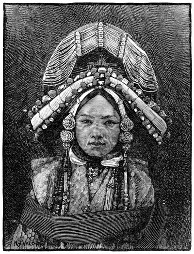 Sikkim Ranee, 1889 by Unbekannt