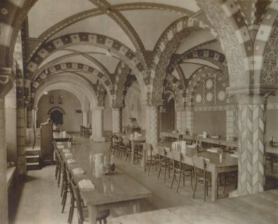 Yemekhane, Buckfast Manastırı, 19. yüzyılın sonları ve 20. yüzyılın başlarında by Unbekannt