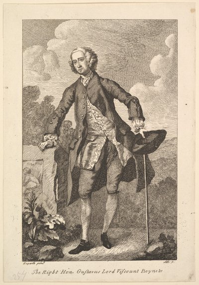 Doğru Hz. Gustavus Lord Vikont Boyne &c., 1794. by Unbekannt