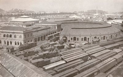 Brezilya Merkez Demiryolunun Rio de Janeiro Terminali, 1914 by Unbekannt