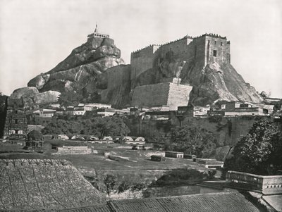 Kuzeyden görülen Kaya, Trichinopoly, Hindistan, 1895. by Unbekannt