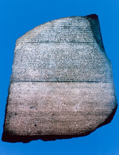 Rosetta Taşı, MÖ 196 by Unbekannt