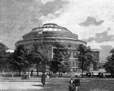 Royal Albert Hall, Kensington, Londra, 1900 by Unbekannt