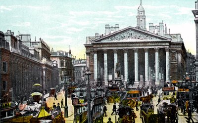 Royal Exchange, Londra, 20. Yüzyıl by Unbekannt