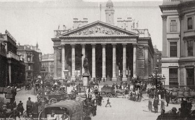 Royal Exchange, Londra, 19. yüzyılın sonu veya 20. yüzyılın başı by Unbekannt