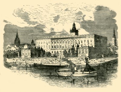 Kraliyet Sarayı, Stockholm, 1890. by Unbekannt
